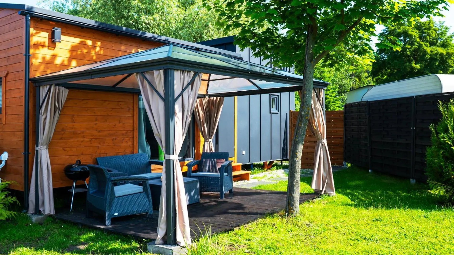 3 Widoki Kiekrz -Domki Tiny House Z Prywatna Plaza I Pomostem Nad Jeziorem Kierskim Poznań