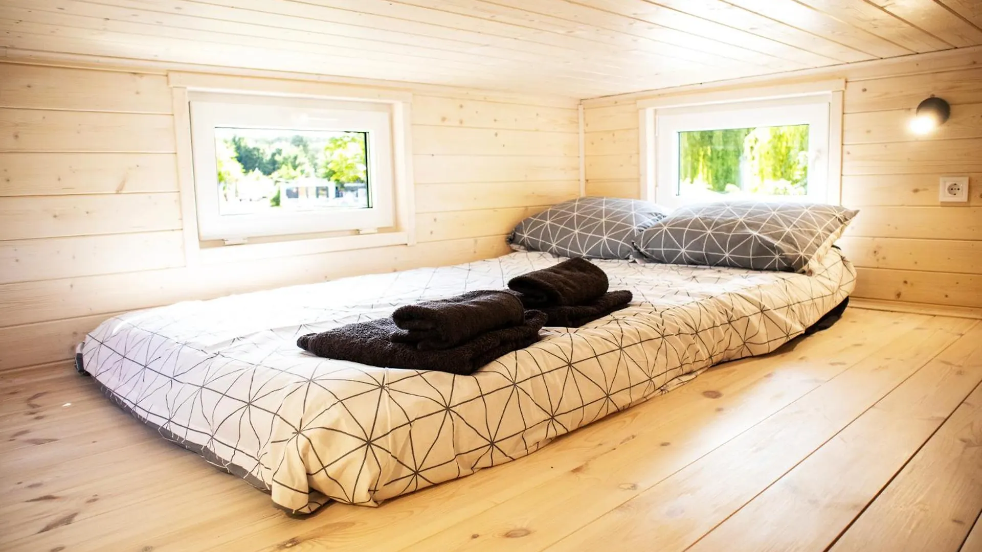 3 Widoki Kiekrz -Domki Tiny House Z Prywatna Plaza I Pomostem Nad Jeziorem Kierskim Poznań